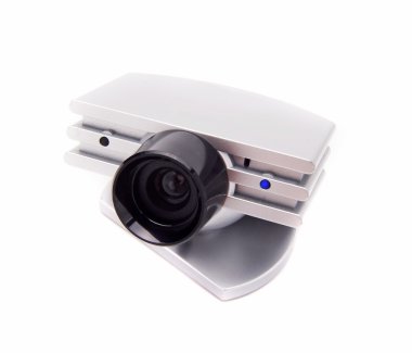 beyaz izole webcamera