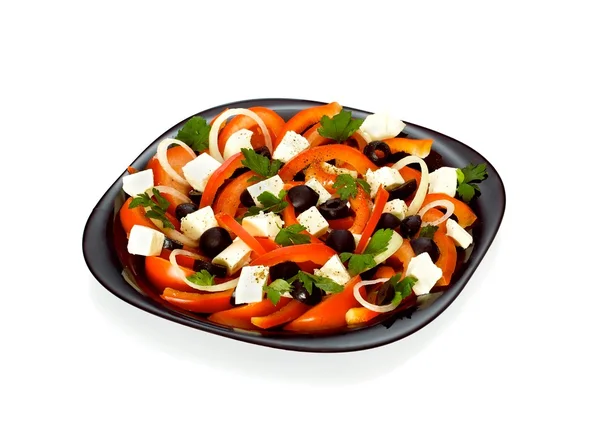Greek vegetable sala — Stock Photo, Image