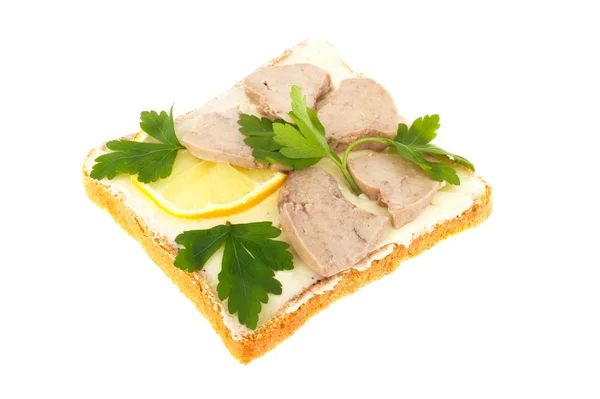 Sandwich toast — Stockfoto