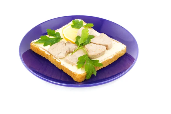 三明治面包σάντουιτς τοστ — 图库照片