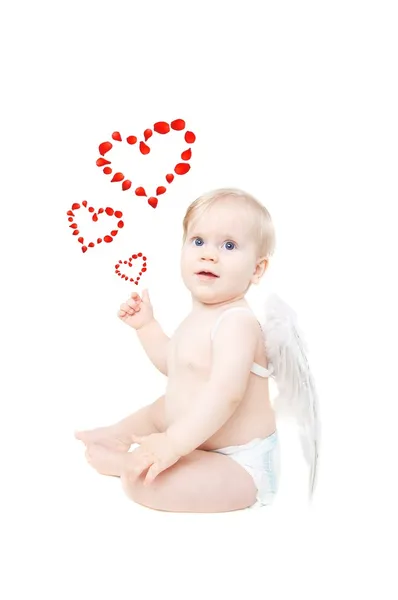 Dziecko anioł — Zdjęcie stockowe
