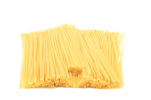 Pişmemiş spagetti makarna — Stok fotoğraf
