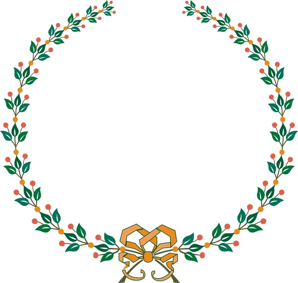 Vector Laurel Wreath — Stock Vector