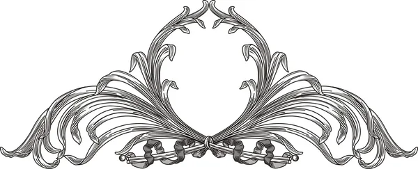 Corona de Vector Laurel — Archivo Imágenes Vectoriales