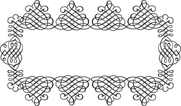 Frontière calligraphique Graphismes Vectoriels