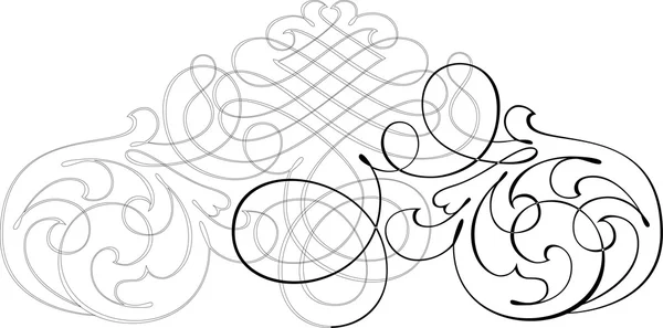 Kalligrafische Gestaltung — Stockvektor
