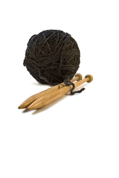 Needles And Yarn — Stock Photo, Image