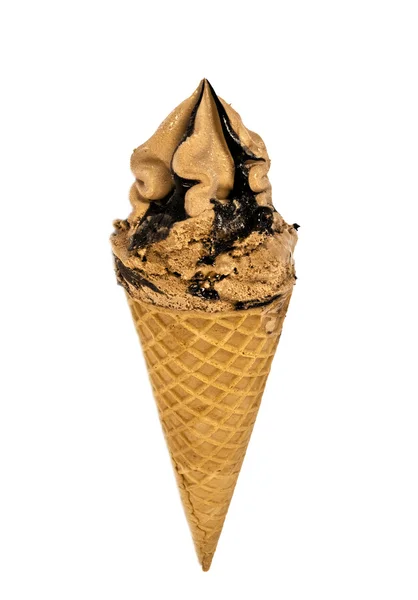 チョコレートアイスクリーム ストック画像