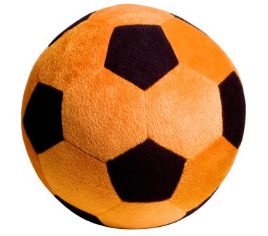 Child's sporting soccer ball clipart