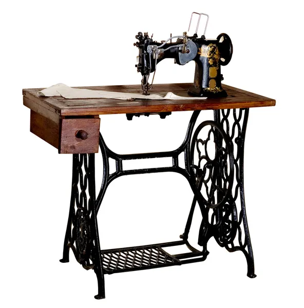 Old sewing machine Royalty Free Stock Images