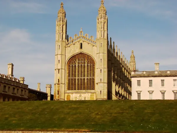 Chapel of Kings College from Cambridge Stock Photo