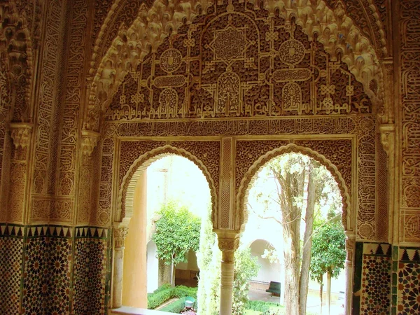 Dentro Alhambra — Foto Stock