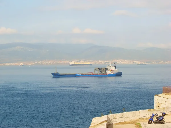 stock image The Mediterranean Sea from Gibraltar