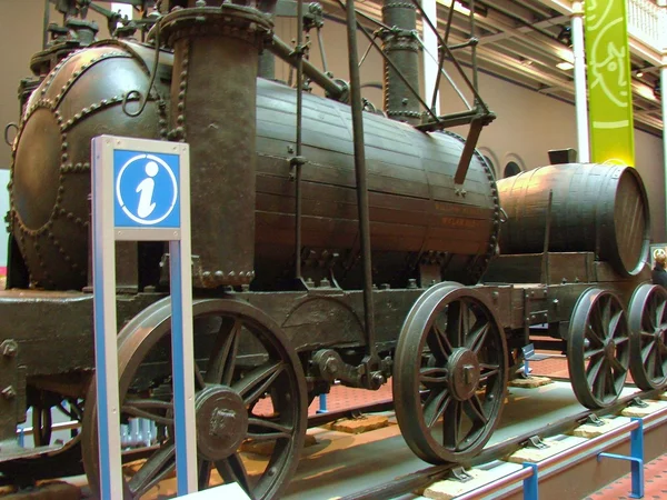 George Stephenson maskin Royaltyfria Stockfoton