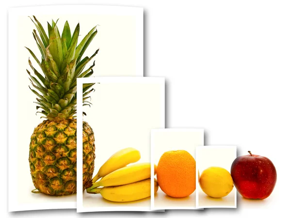 Fruits collage — Stock Photo, Image