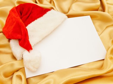 Blank Christmas invitation clipart