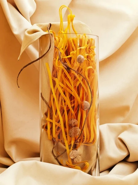 Ingerichte chili pasta — Stockfoto