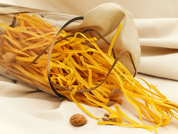 Decorated chili pasta — Stock Photo, Image
