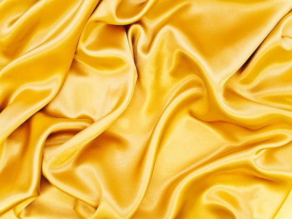 Golden fabric — Stock Photo, Image