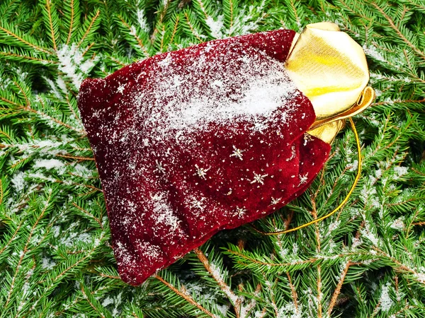 クリスマスのギフト袋 — ストック写真