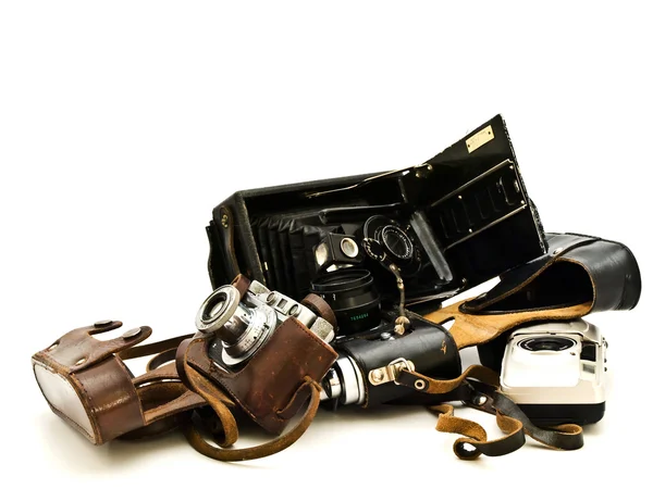 Vintage cameras — Stock Photo, Image