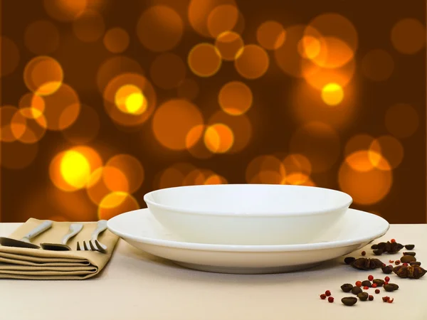 Festive table serving — Stock Photo, Image