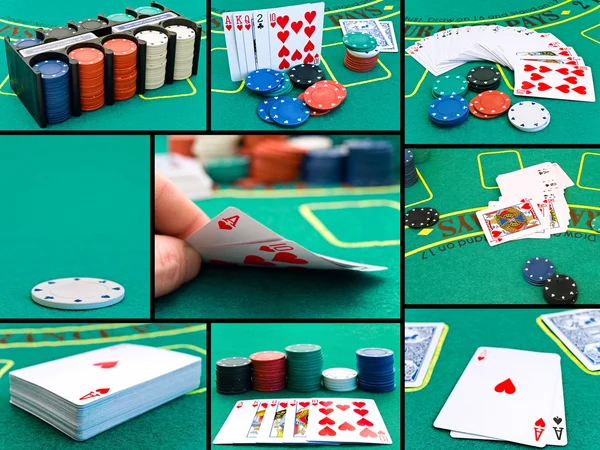 Casino set — Stock Photo, Image