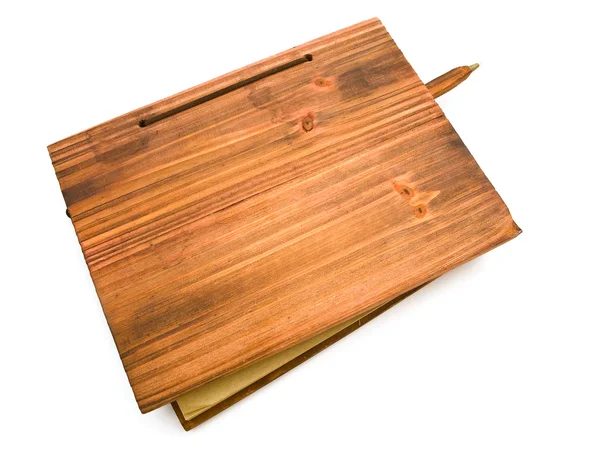 Fából készült könyv — Stock Fotó