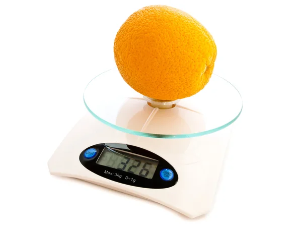Orange at scale — Stock Photo, Image