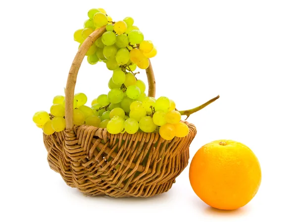Winogron i pomarańczy — Zdjęcie stockowe