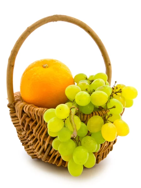 Druivenmost en oranje — Stockfoto