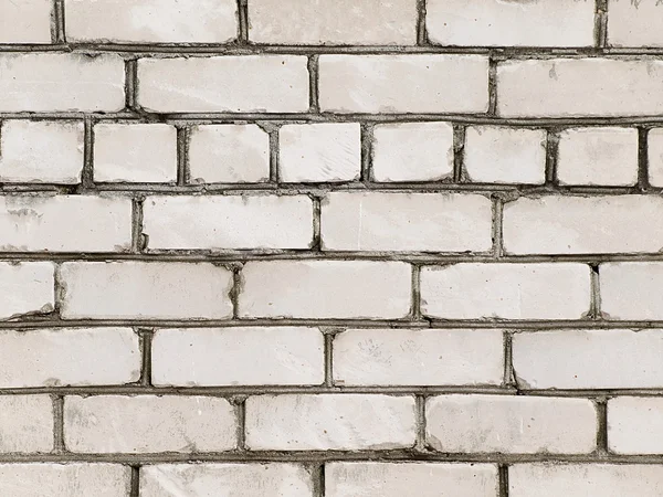 Biały cegła ściana — Zdjęcie stockowe