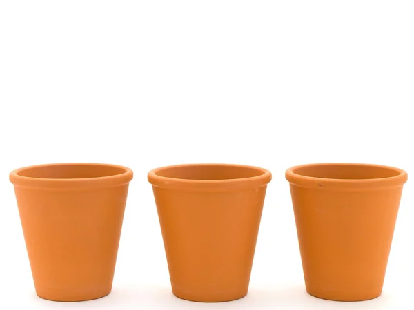 Planting pots — Stock Photo, Image
