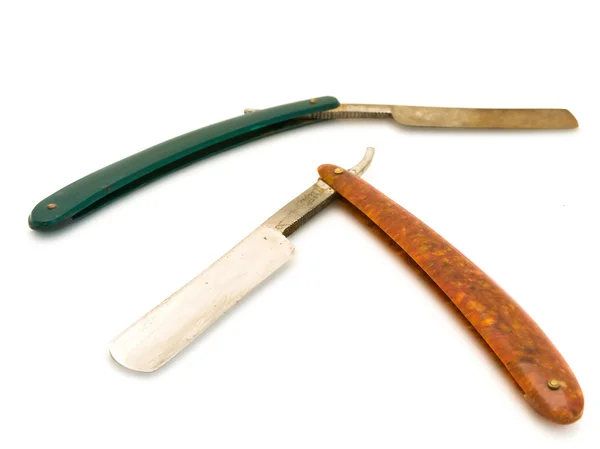 Two cutthroat razors — Stock Photo, Image