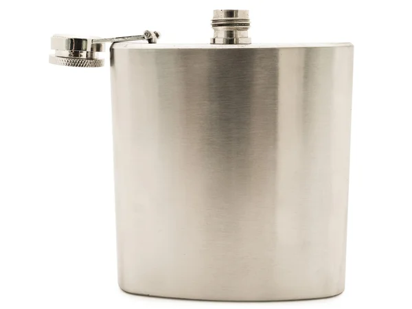 stock image Metal flask