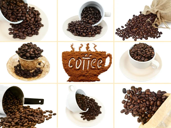 Kaffesett – stockfoto
