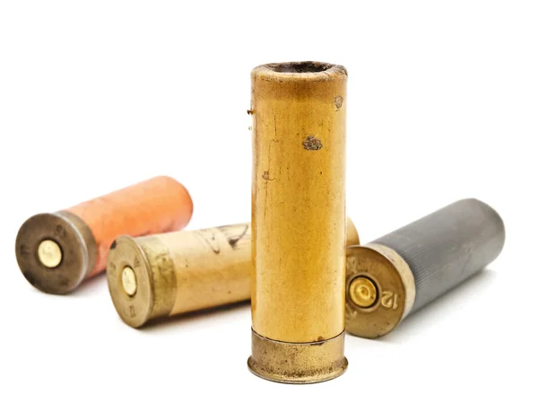 Cartridge voor jachtgeweer — Stockfoto