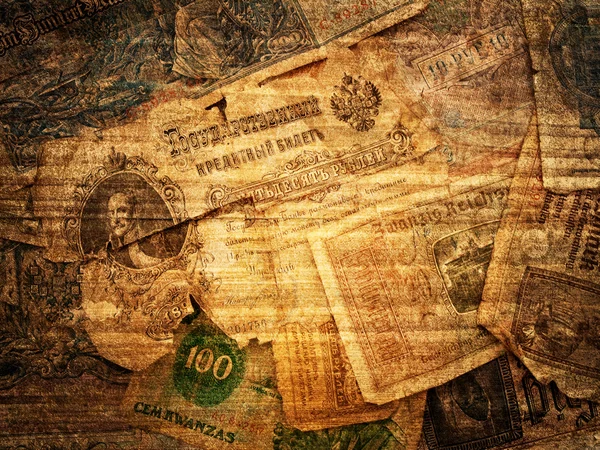 stock image Retro money background