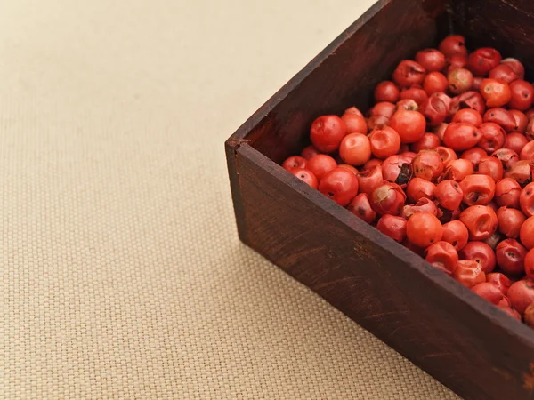 Kırmızı biber tohumları — Stok fotoğraf