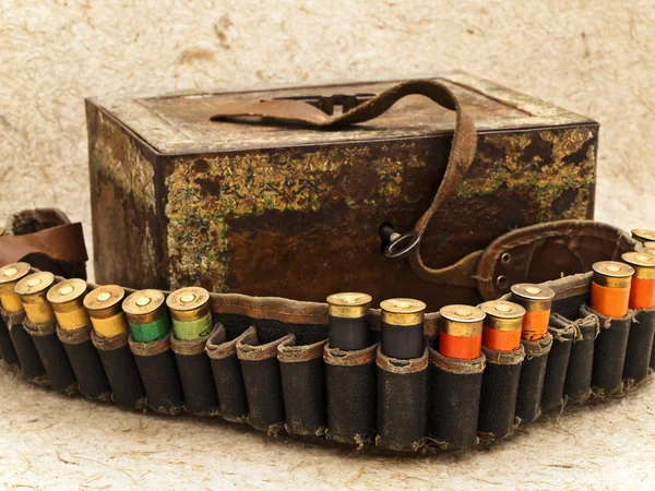 Cinto de munições — Fotografia de Stock