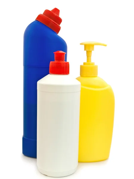 Tvätt-och rengöringsmedel — Stockfoto