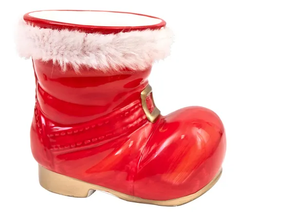 stock image Red christmas boot