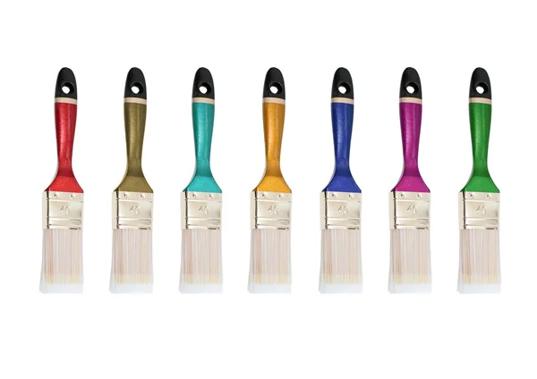 Multicolored bristles — Stock Photo, Image