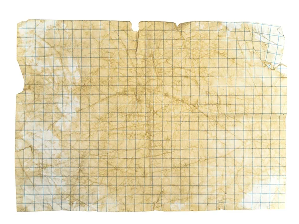 Chequered old paper — Stock Photo, Image