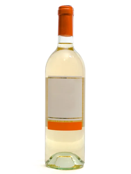 白葡萄酒瓶 — 图库照片