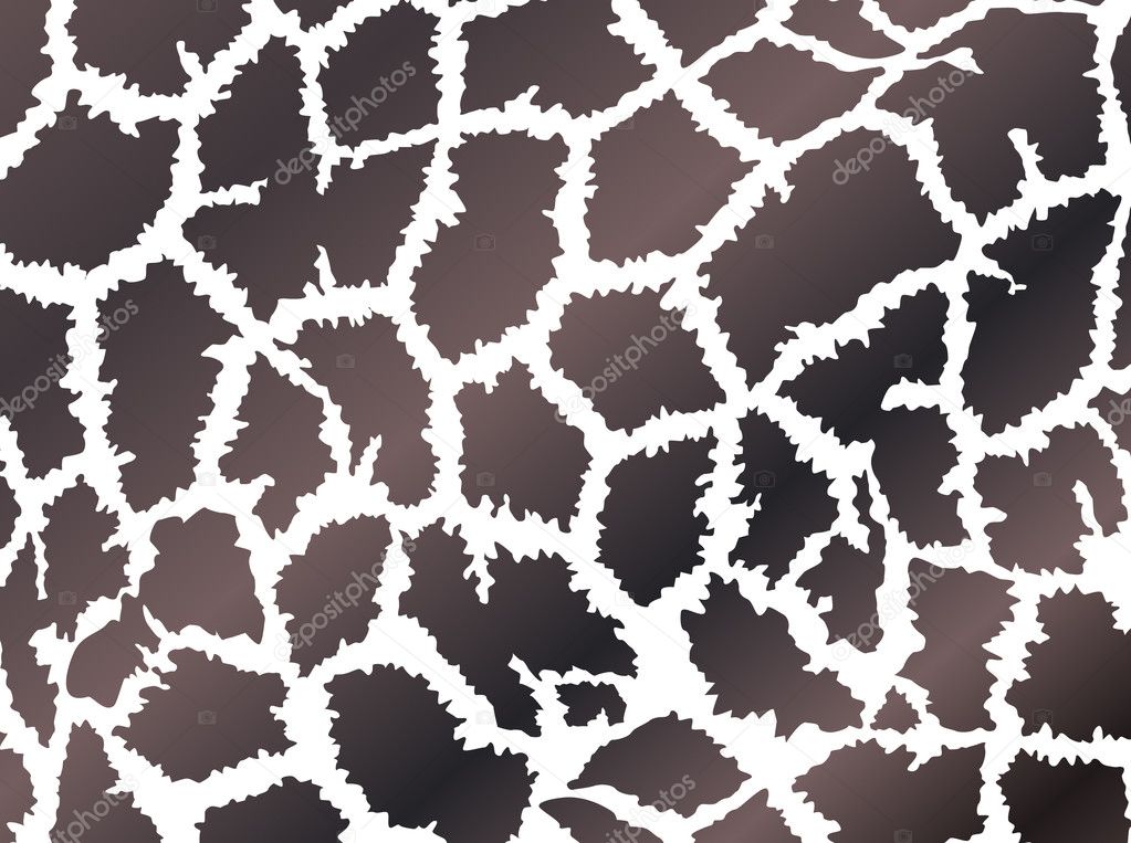Background in giraffe skin style
