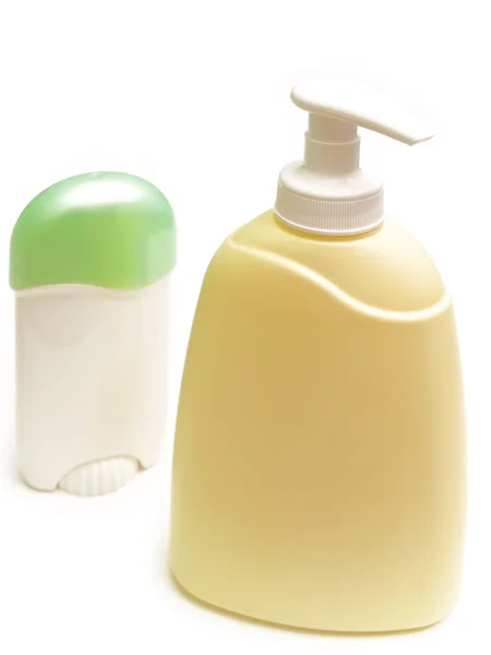 Мыло и дезодорант — стоковое фото