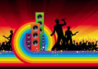 Rock stars clipart