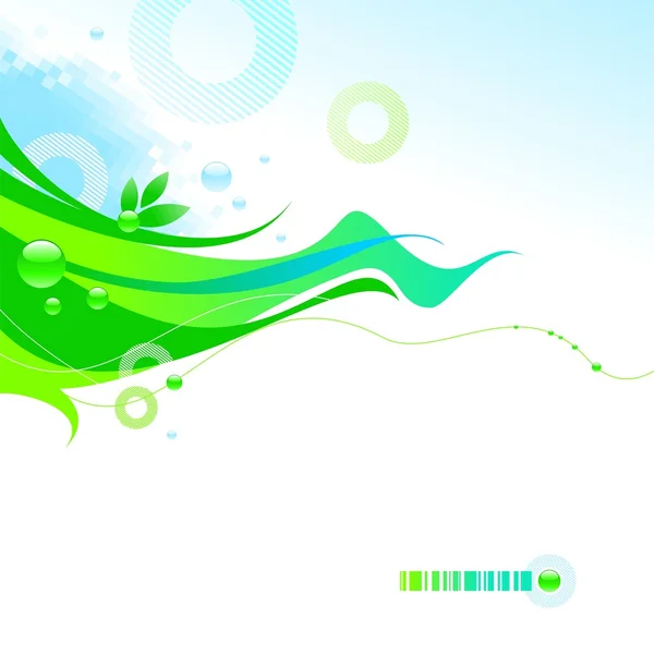 抽象矢量绿色设计 — 图库矢量图片