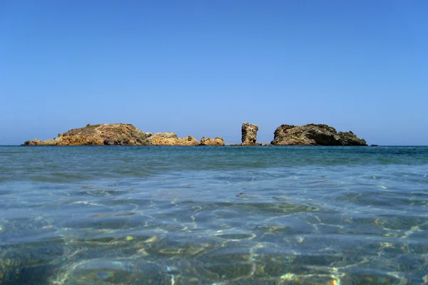 Pláž VAI na Krétě — Stock fotografie